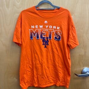 MENS NY METS TEE SHIRT SIZE L NWOT